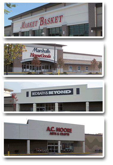 Salem MarketBasket HG Marshalls ACMoore BBBeyond